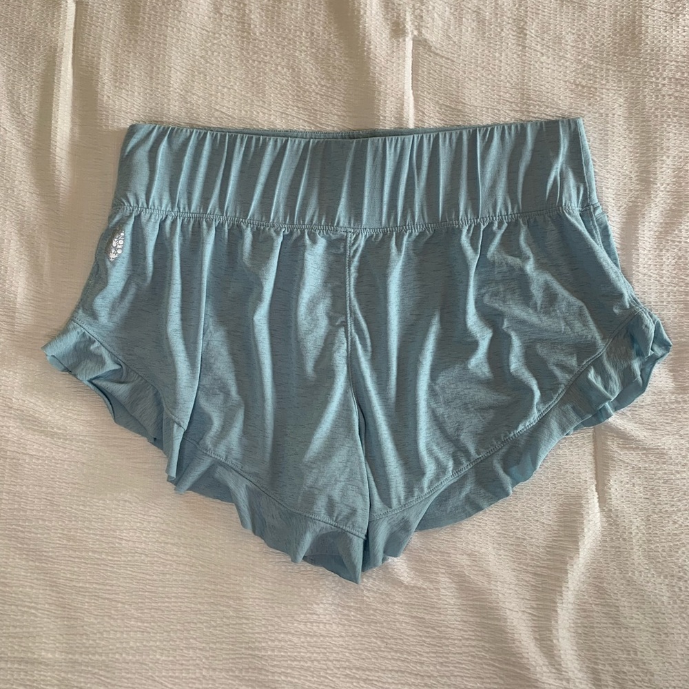 Free People Movement Ruffle Shorts